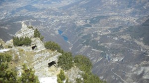 La Vallarsa vista dalla cima di Monte Zugna